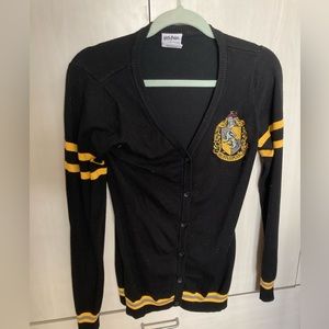 Harry Potter Hufflepuff Cardigan Juniors Size Medium